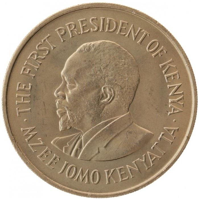 Kenya | 2 Shillings Coin | KM15 | 1969 - 1973