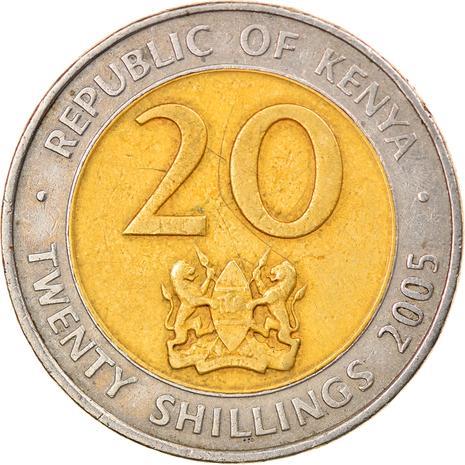 Kenya 20 Shillings | Mzee Jomo Kenyatta Coin | KM36.2 | 2010