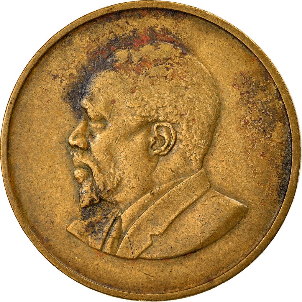 Kenya 5 Cents | Mzee Jomo Kenyatta Coin | KM1 | 1966 - 1968