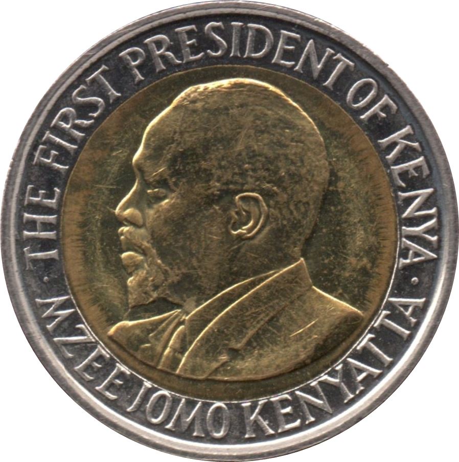 Kenya 5 Shillings | M.J.Kenyatta Coin | KM37.2 | 2010