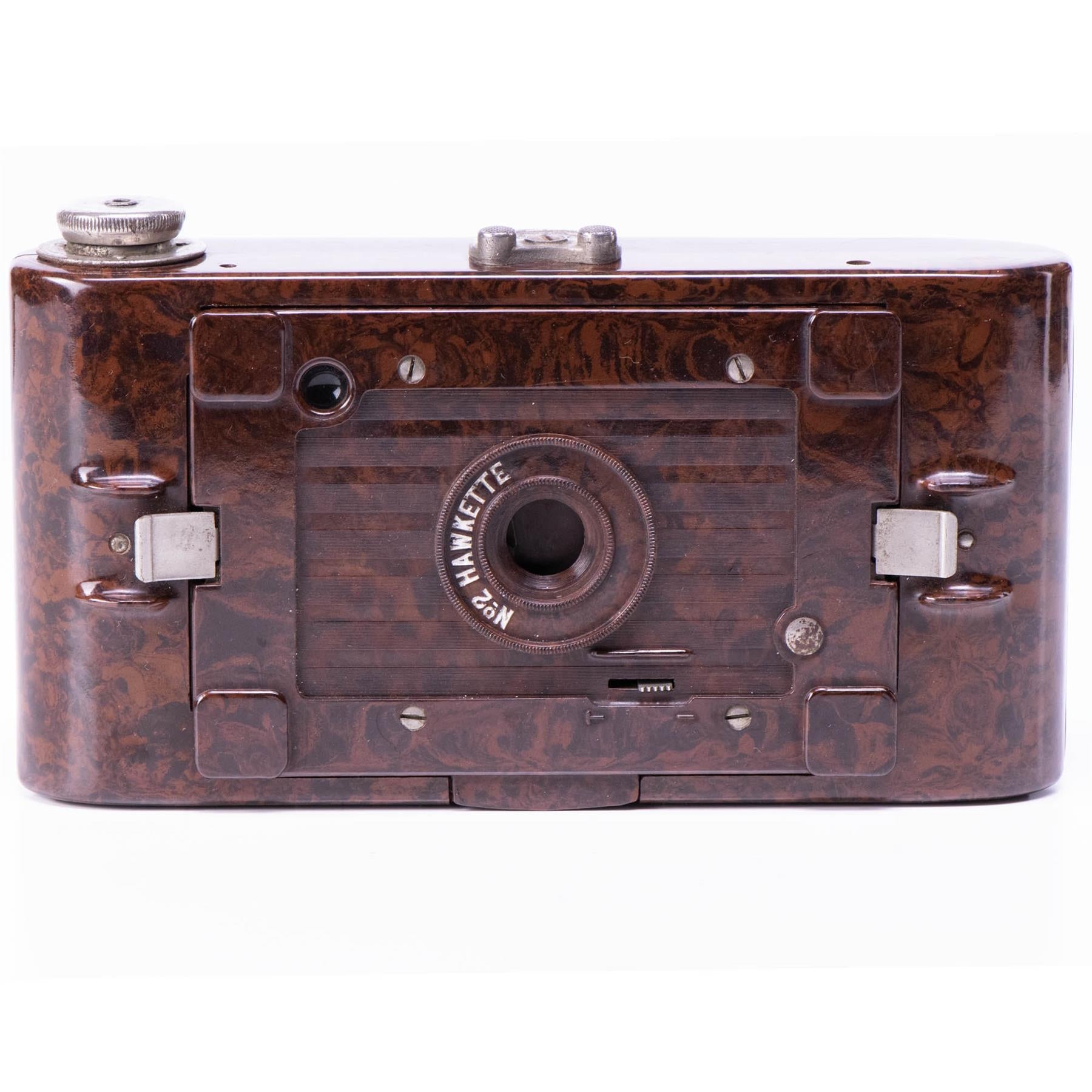 Kodak No. 2 Hawkette Camera | 105mm lens | Bakelite brown | Great Britain | 1930