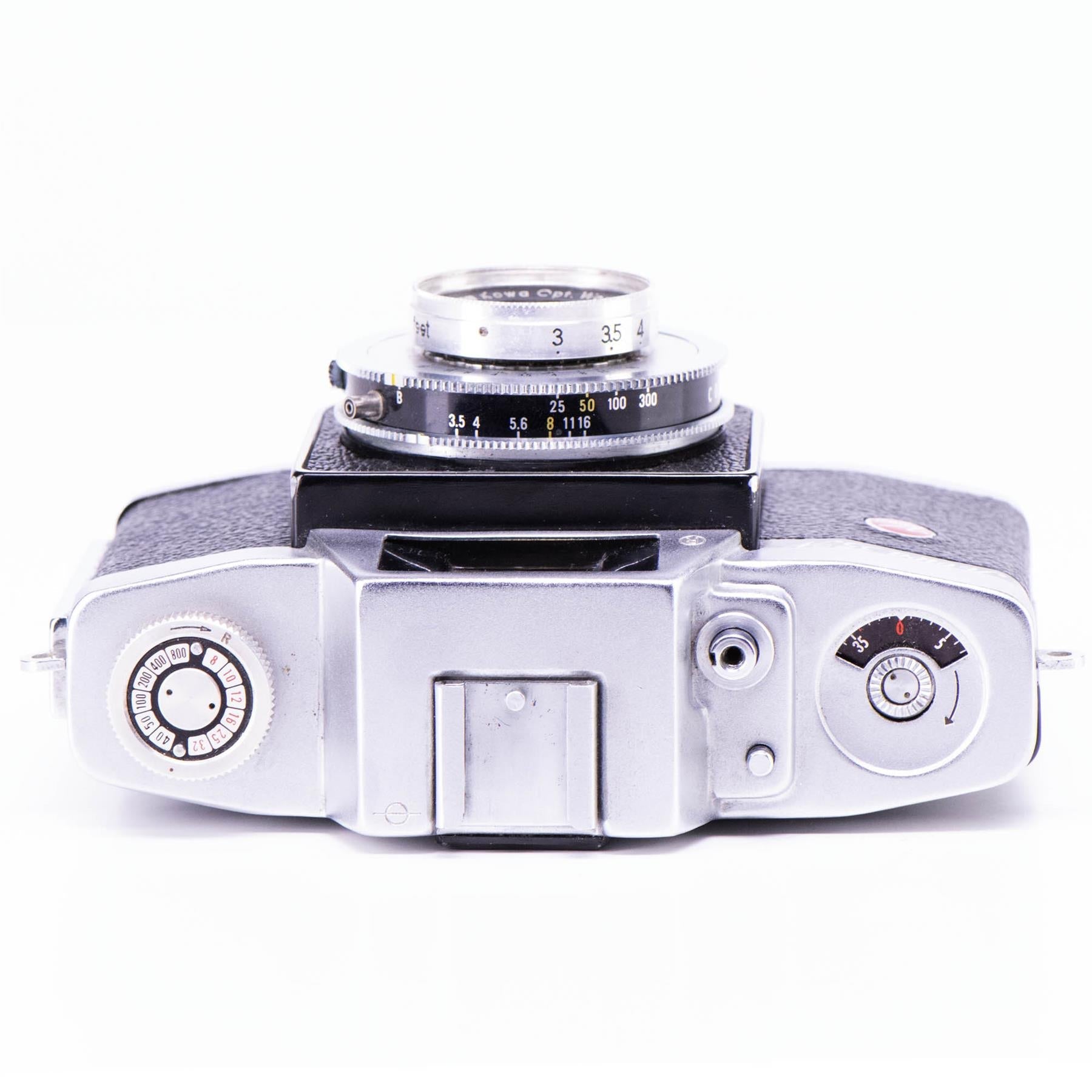 Kowa 35N Camera | Prominar F. C. 45mm f3.5 lens | White | Japan | 1960