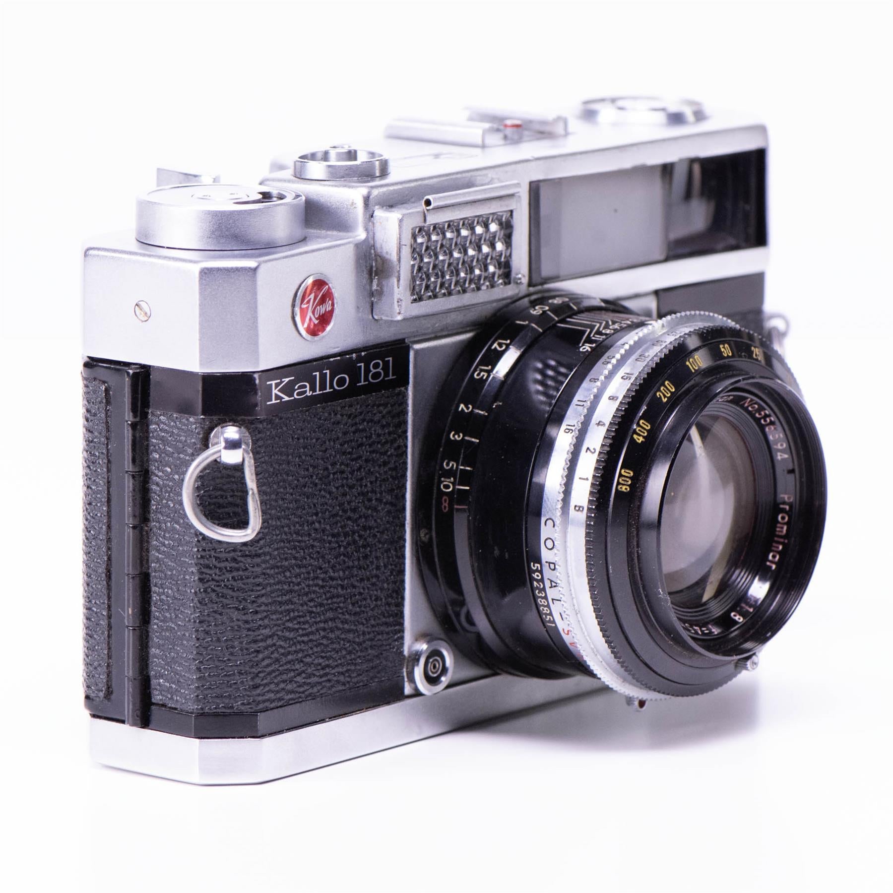 Kowa Kallo 181 Camera | 45mm f1.8 lens | White | Japan | 1959 | Not Working