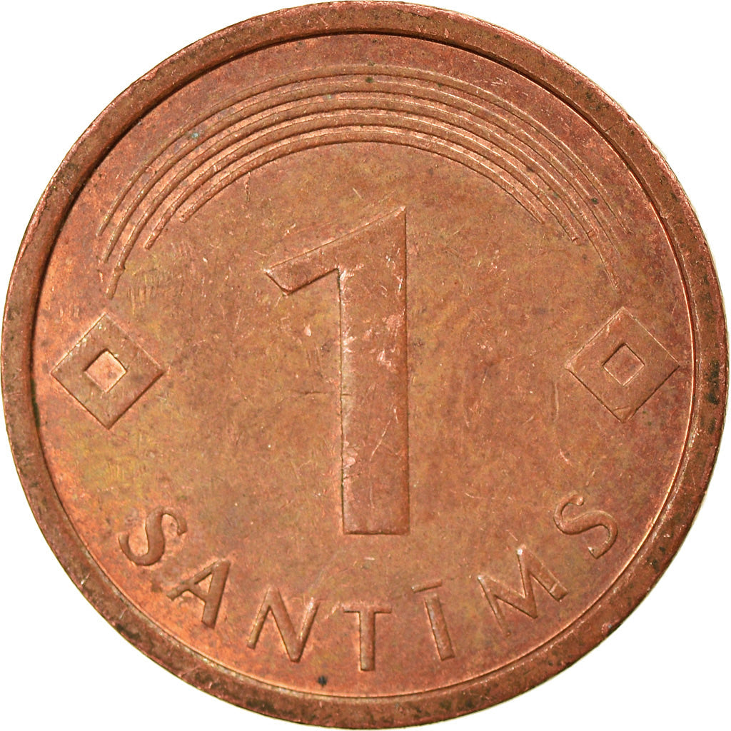 Latvia Coin Latvian 1 Santims | KM15 | 1992 - 2008