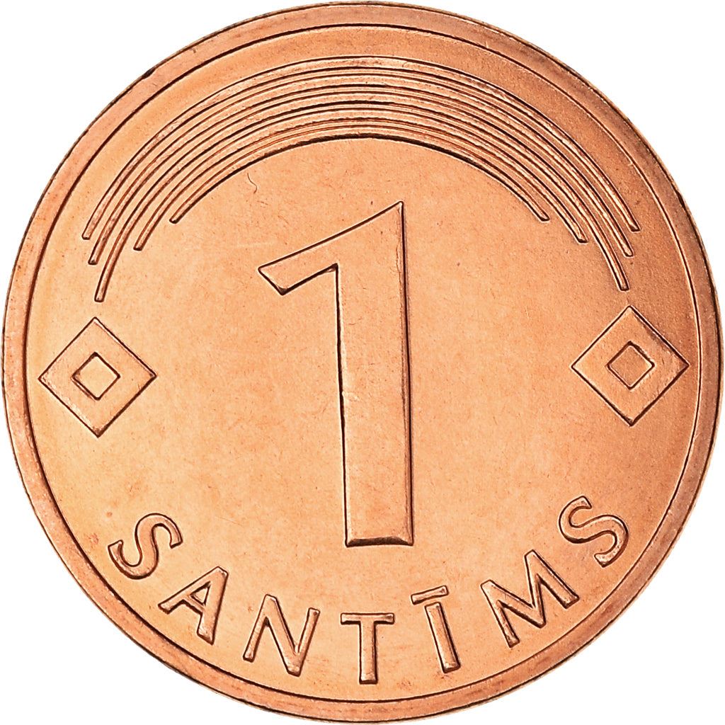 Latvia Coin Latvian 1 Santims | KM15 | 1992 - 2008