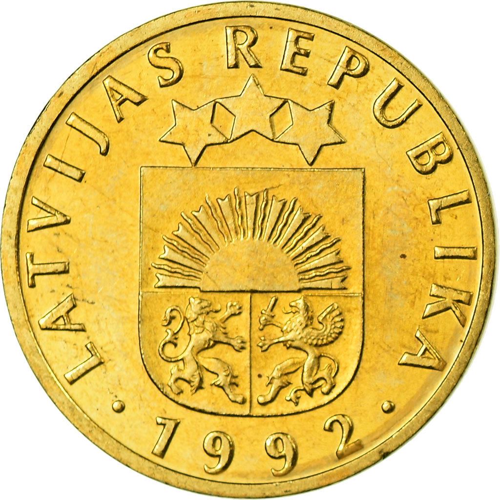 Latvia Coin Latvian 10 Santimu | KM17 | 1992 - 2008