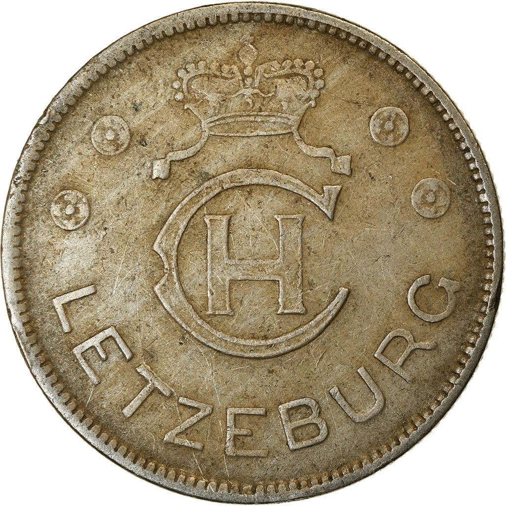 Luxembourg | 1 Franc Coin | Charlotte | KM44 | 1939