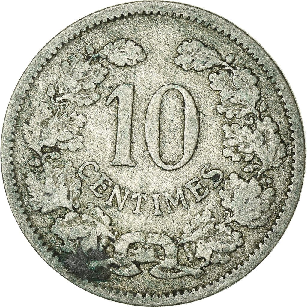 Luxembourg | 10 Centimes Coin | Adolphe | KM25 | 1901