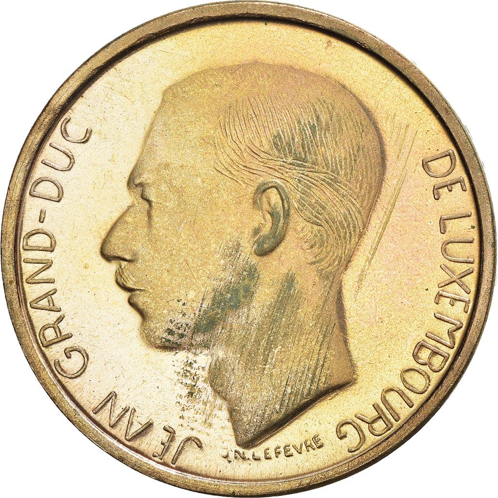 Luxembourg | 20 Francs Coin | Prince Jean | 1990 - 1995