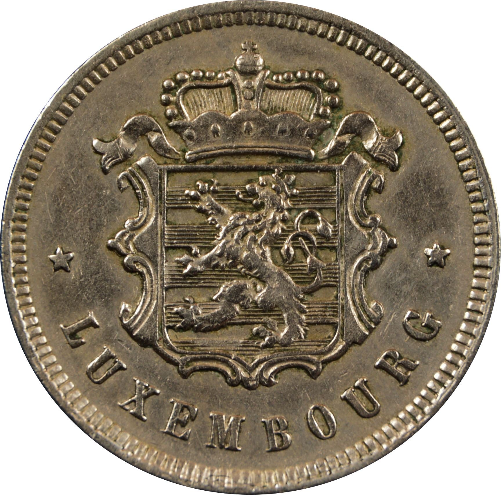 Luxembourg 25 Centimes Coin | Grand Duchess Charlotte | 1927