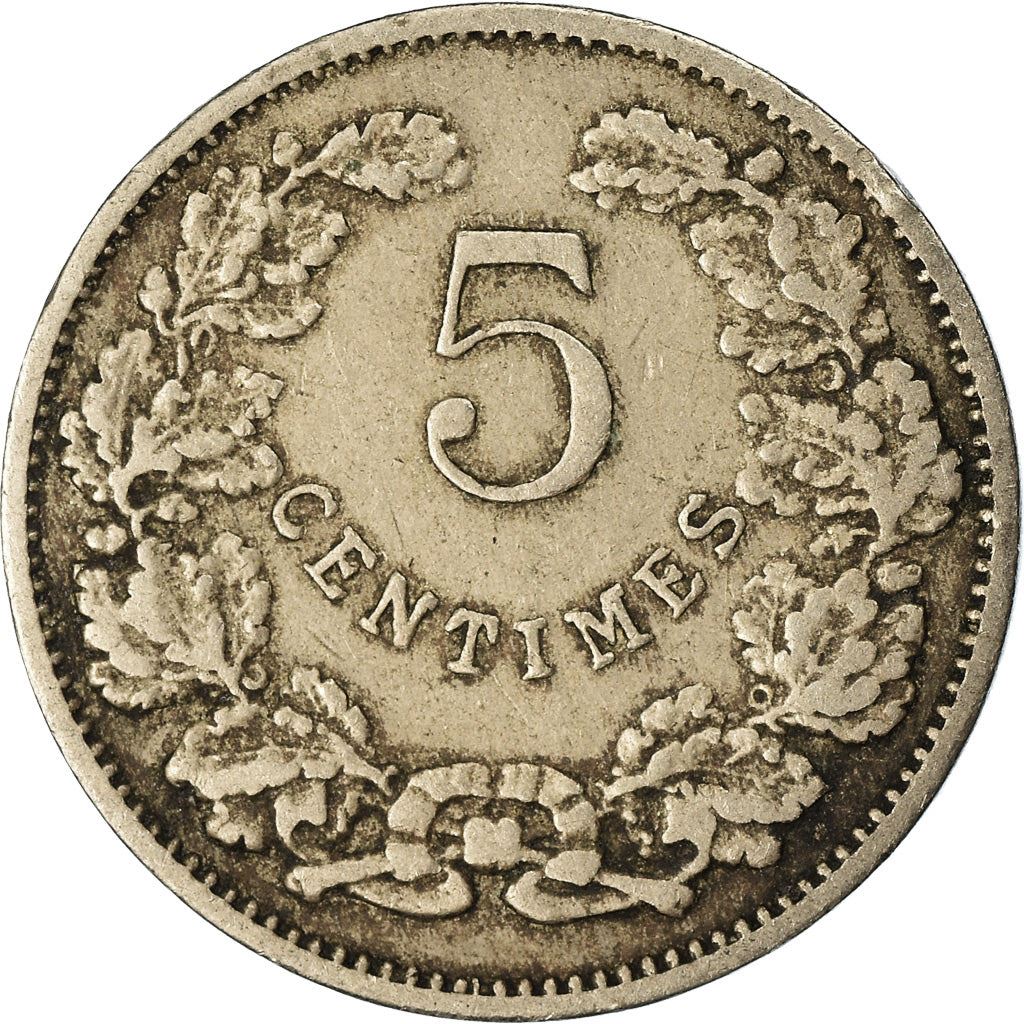 Luxembourg | 5 Centimes Coin | Guillaume IV | William IV | KM26 | 1908