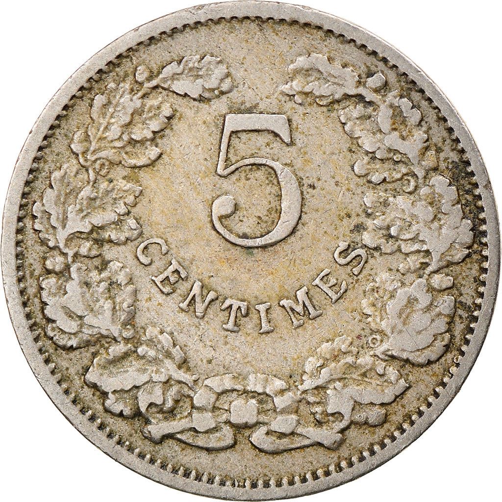 Luxembourg | 5 Centimes Coin | Guillaume IV | William IV | KM26 | 1908