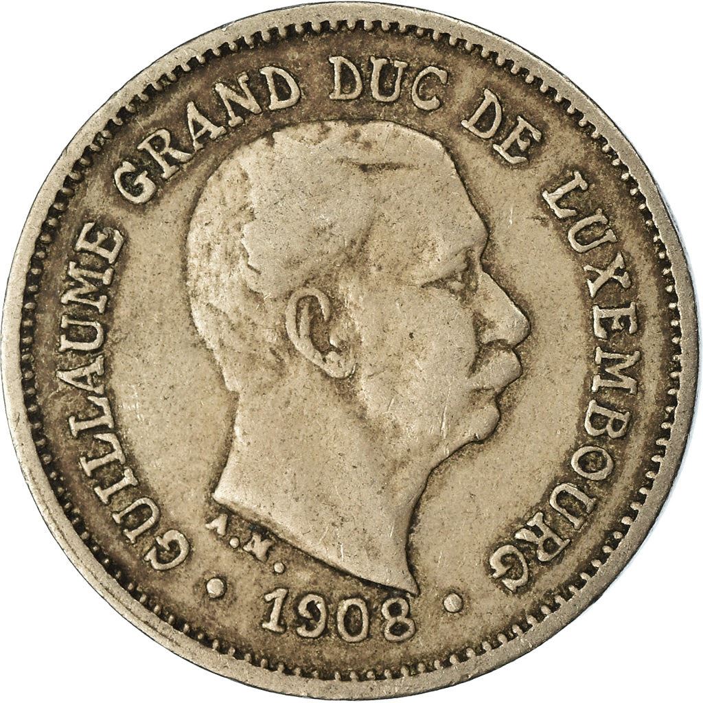 Luxembourg | 5 Centimes Coin | Guillaume IV | William IV | KM26 | 1908