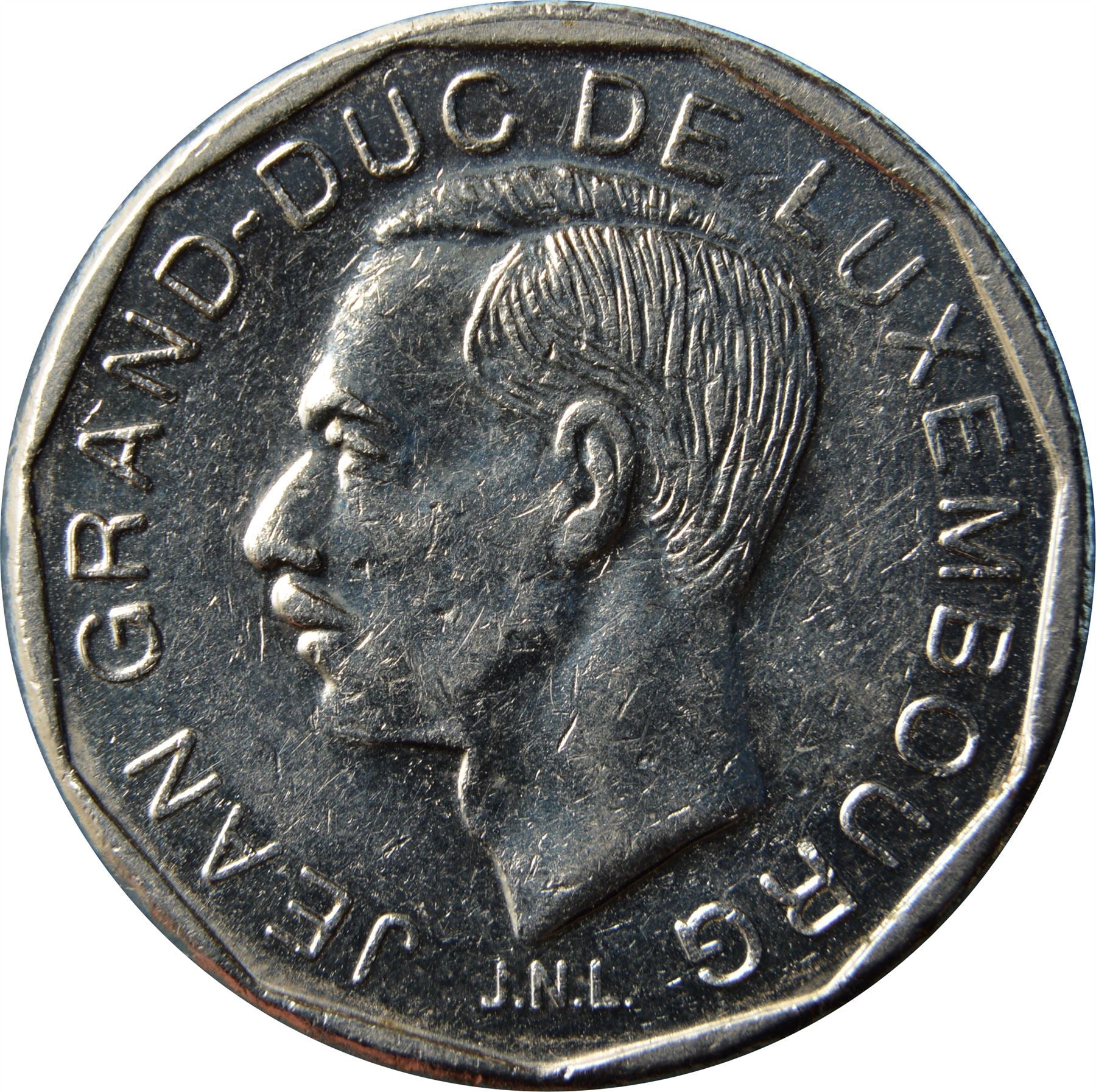 Luxembourg | 50 Francs Coin | Prince Jean | KM66 | 1989 - 1995