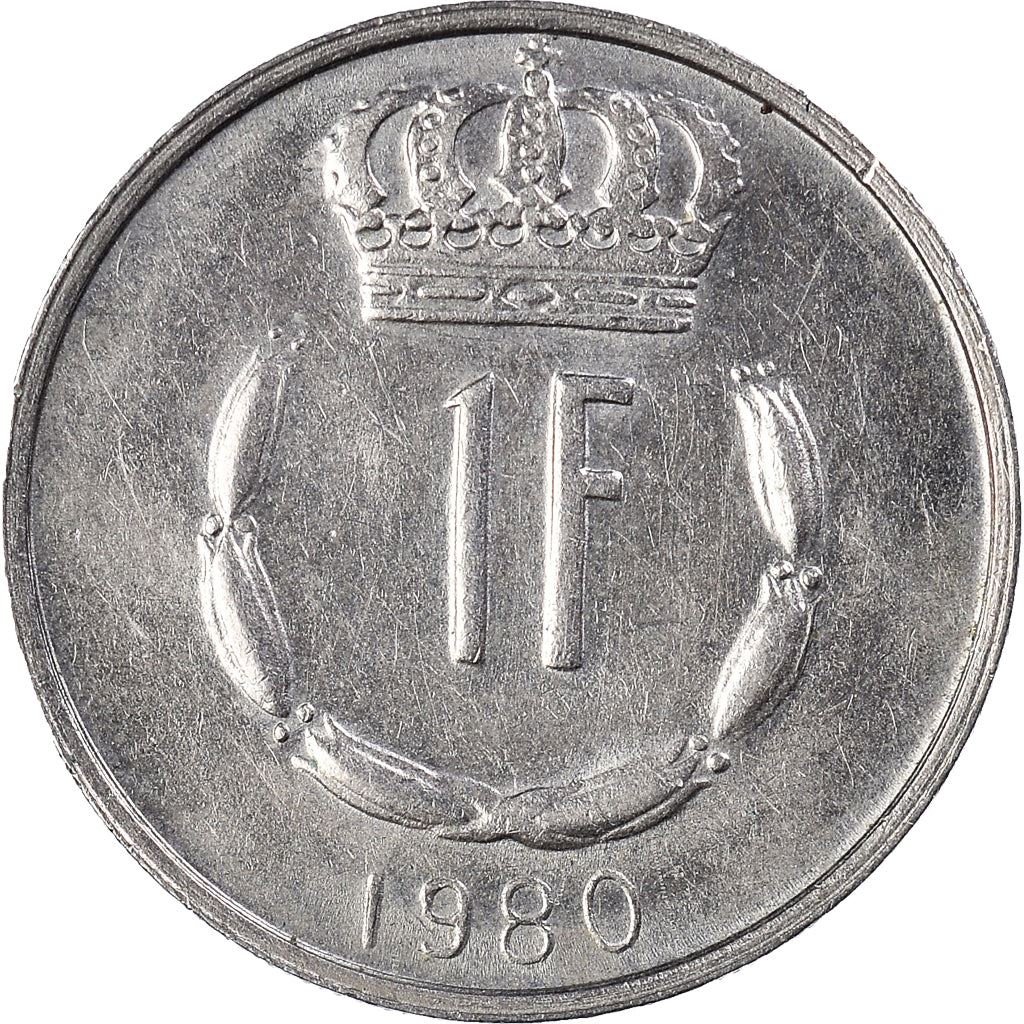 Luxembourg Coin Luxembourger 1 Franc | Prince Jean | KM55 | 1965 - 1984