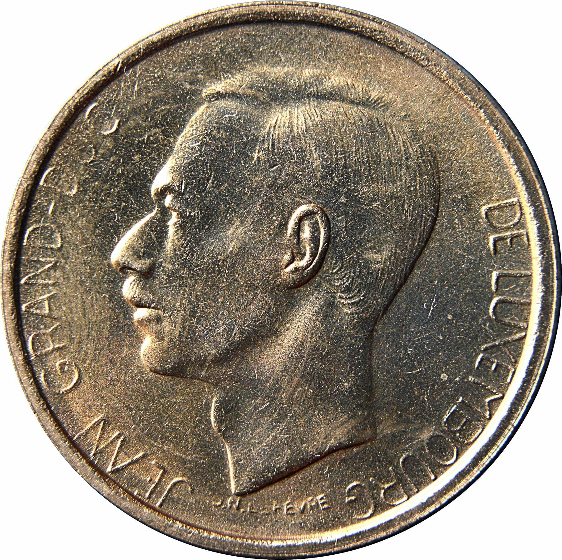 Luxembourg Coin Luxembourger 20 Francs | Prince Jean | KM58 | 1980 - 1983