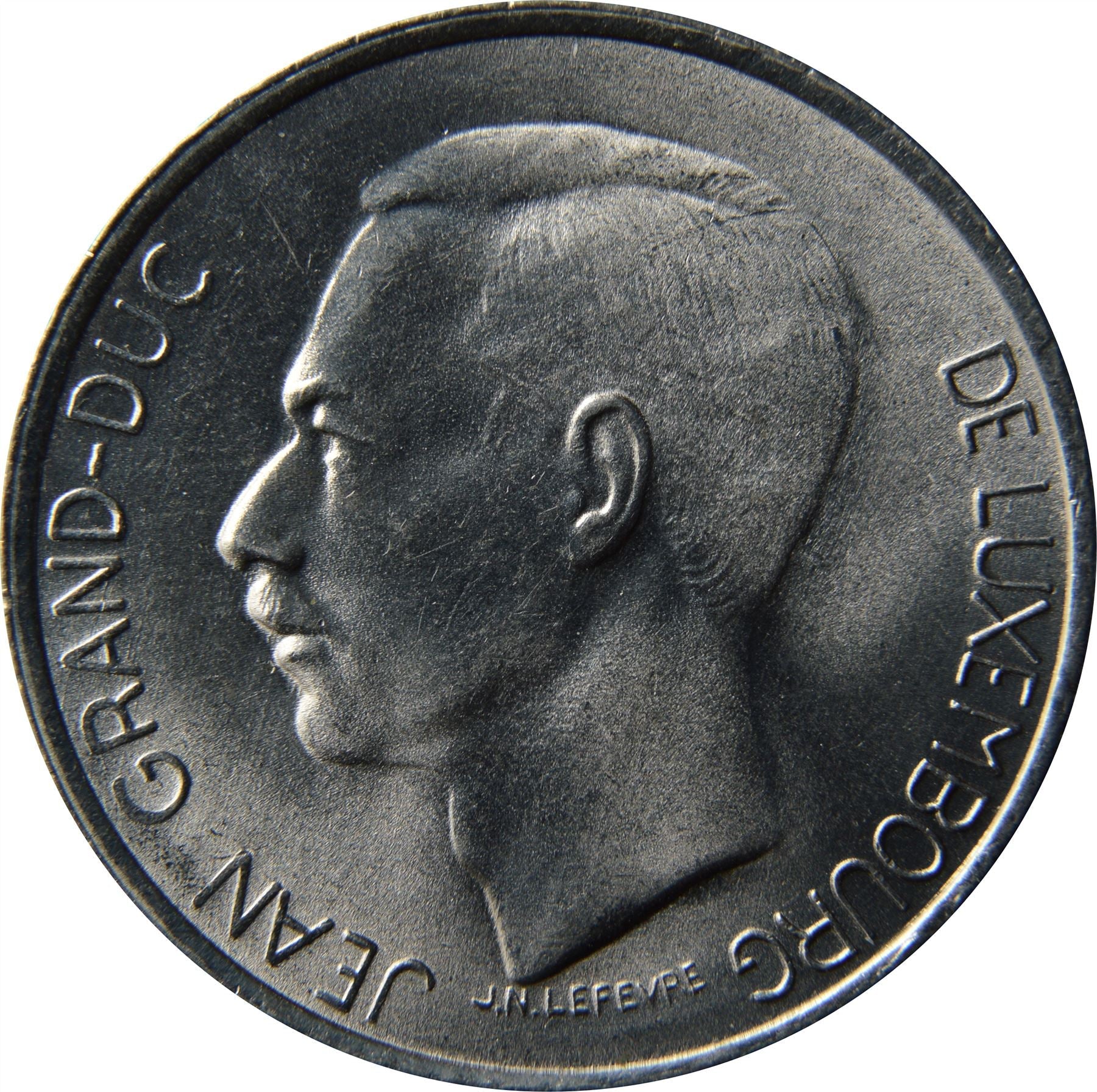 Luxembourg Coin Luxembourger 5 Francs | Prince Jean | KM56 | 1971 - 1981