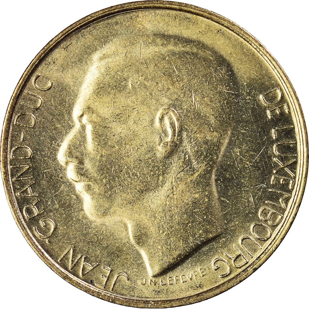 Luxembourg Coin Luxembourger 5 Francs | Prince Jean | KM65 | 1989 - 1995