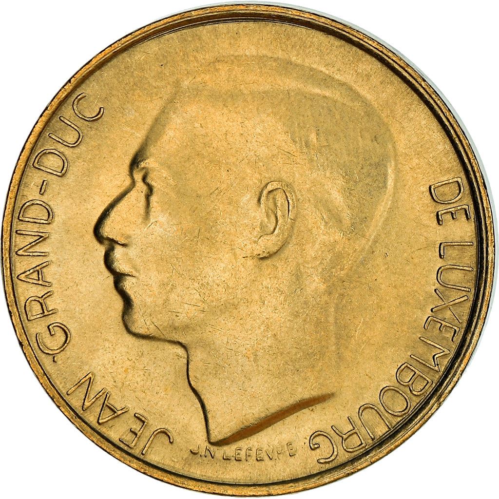 Luxembourg Coin Luxembourger 5 Francs | Prince Jean | KM65 | 1989 - 1995