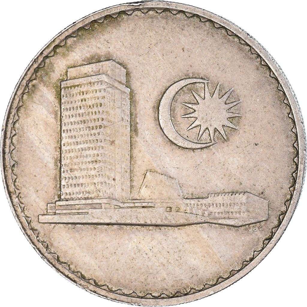 Malaysia | 50 Sen Coin | Parliament house | Km:5 | 1967 - 1988