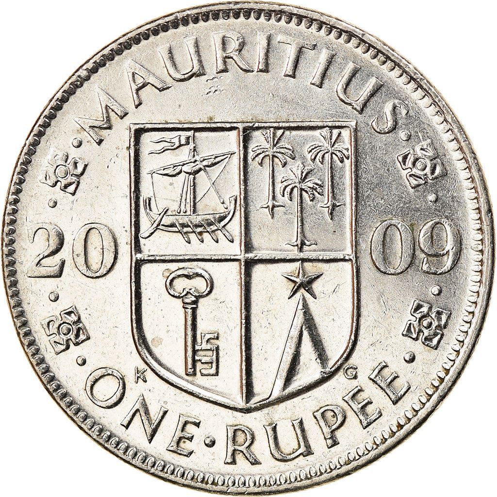 Mauritius 1 Rupee Coin | KM55 | 1987 - 2010