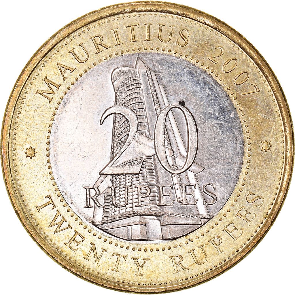 Mauritius | 20 Rupees Bank of Mauritius | Seewoosagur Ramgoolam | KM66 | 2007 - 2022