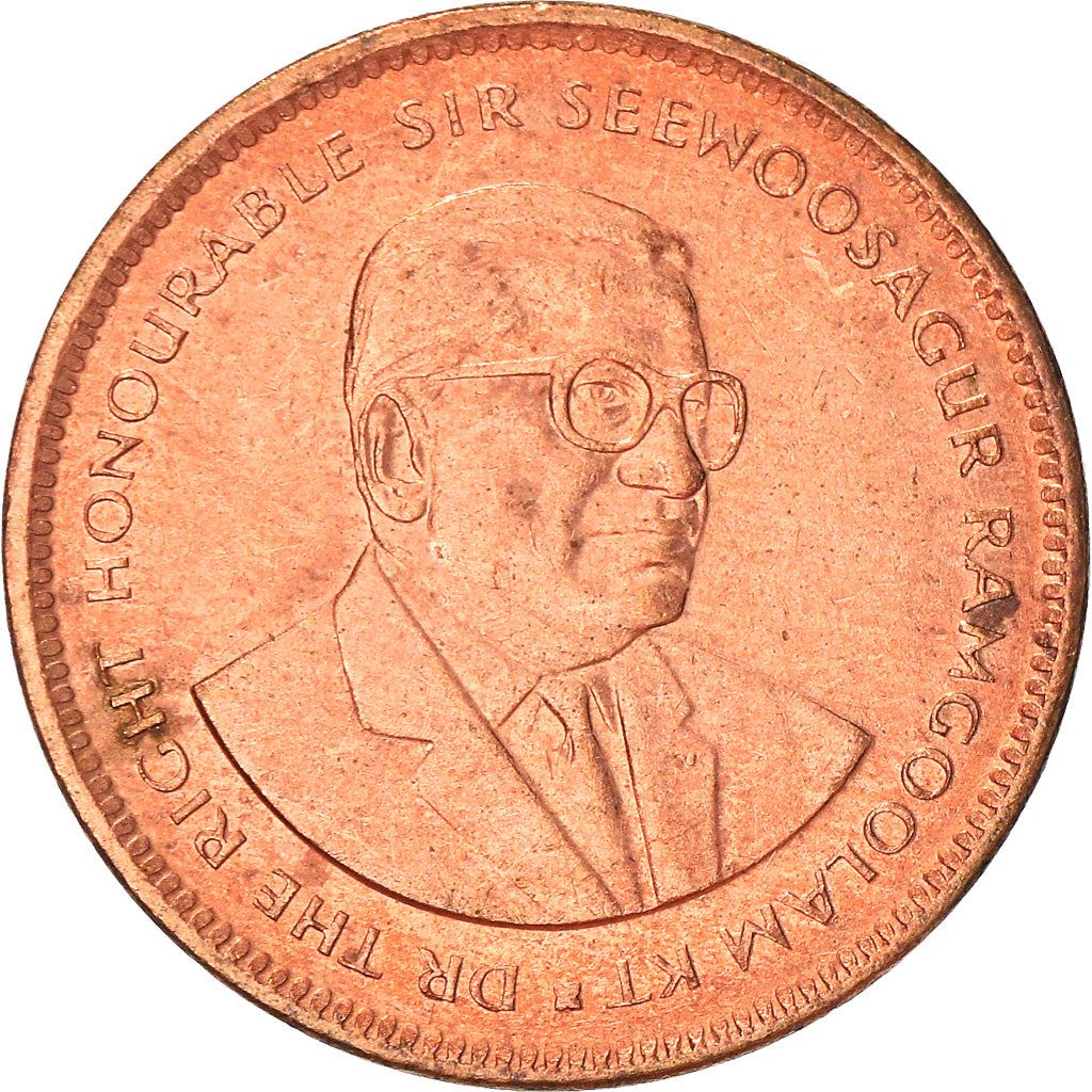 Mauritius 5 Cents - Seewoosagur Ramgoolam Coin | KM52 | 1987 - 2017