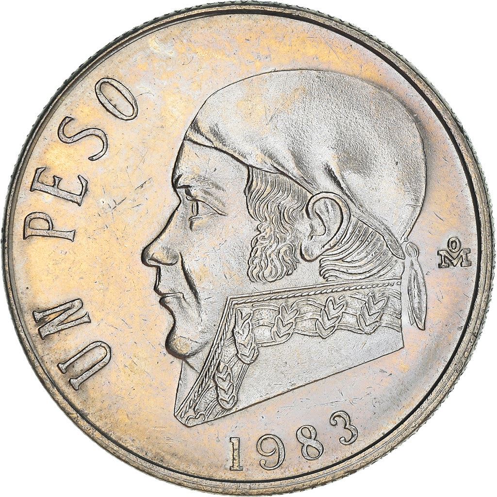 Mexico 1 Peso | José Maria Teclo Morelos y Pavón | Eagle Coin | KM460 | 1970 - 1983