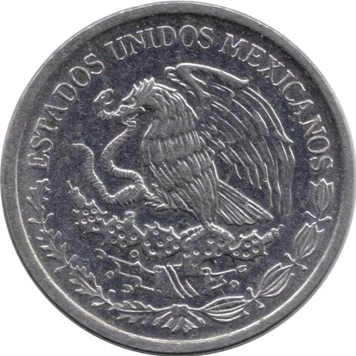 Mexico 10 Centavos Coin | Anillo del Sacrificio | Aztec calendar | KM934 | 2009 - 2019