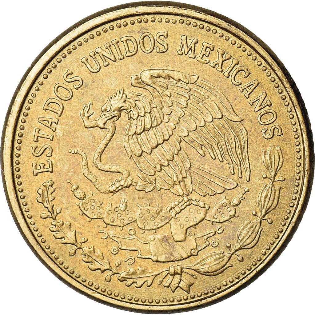 Mexico 100 Pesos | Venustiano Carranza Garza | Eagle | Shield Coin | KM493 | 1984 - 1992