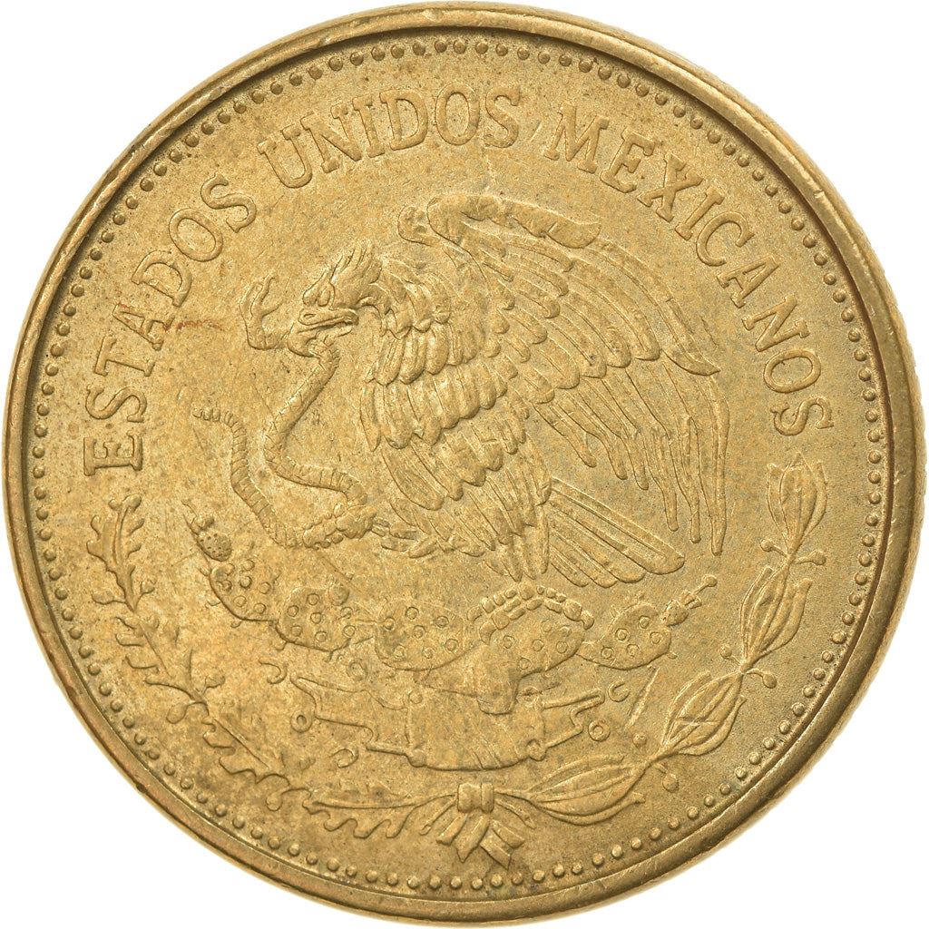 Mexico 100 Pesos | Venustiano Carranza Garza | Eagle | Shield Coin | KM493 | 1984 - 1992