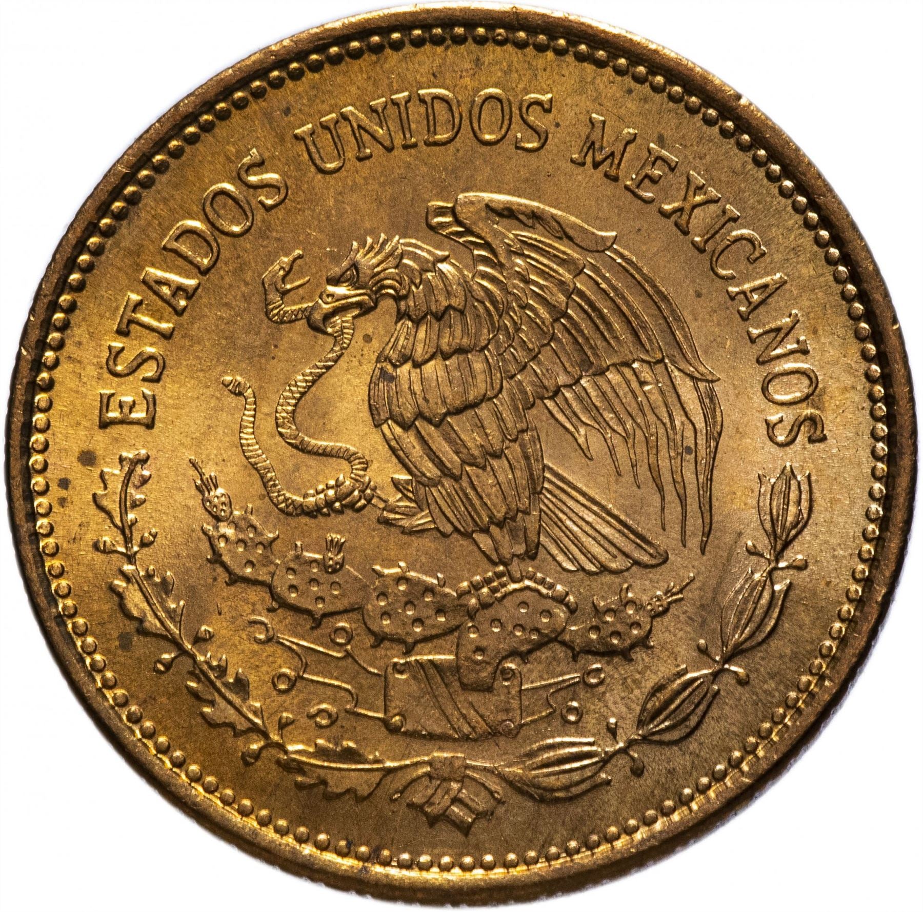 Mexico | 20 Centavos Coin | Eagle | Olmeca giant | KM491 | 1983 - 1984