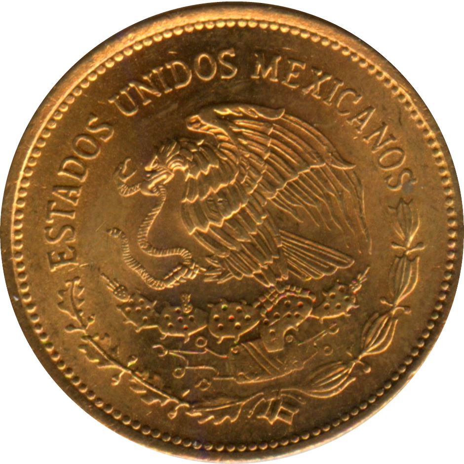 Mexico | 20 Centavos Coin | Eagle | Olmeca giant | KM491 | 1983 - 1984