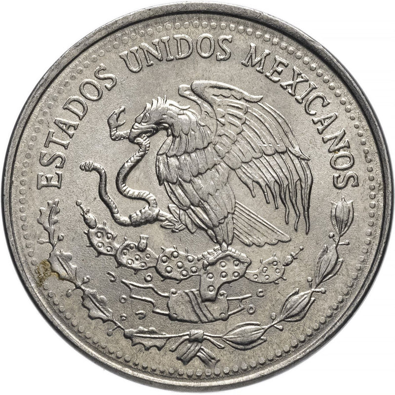 Mexico 50 Centavos Coin | Golden Eagle | Pakal the Great of Palenque | KM492 | 1983