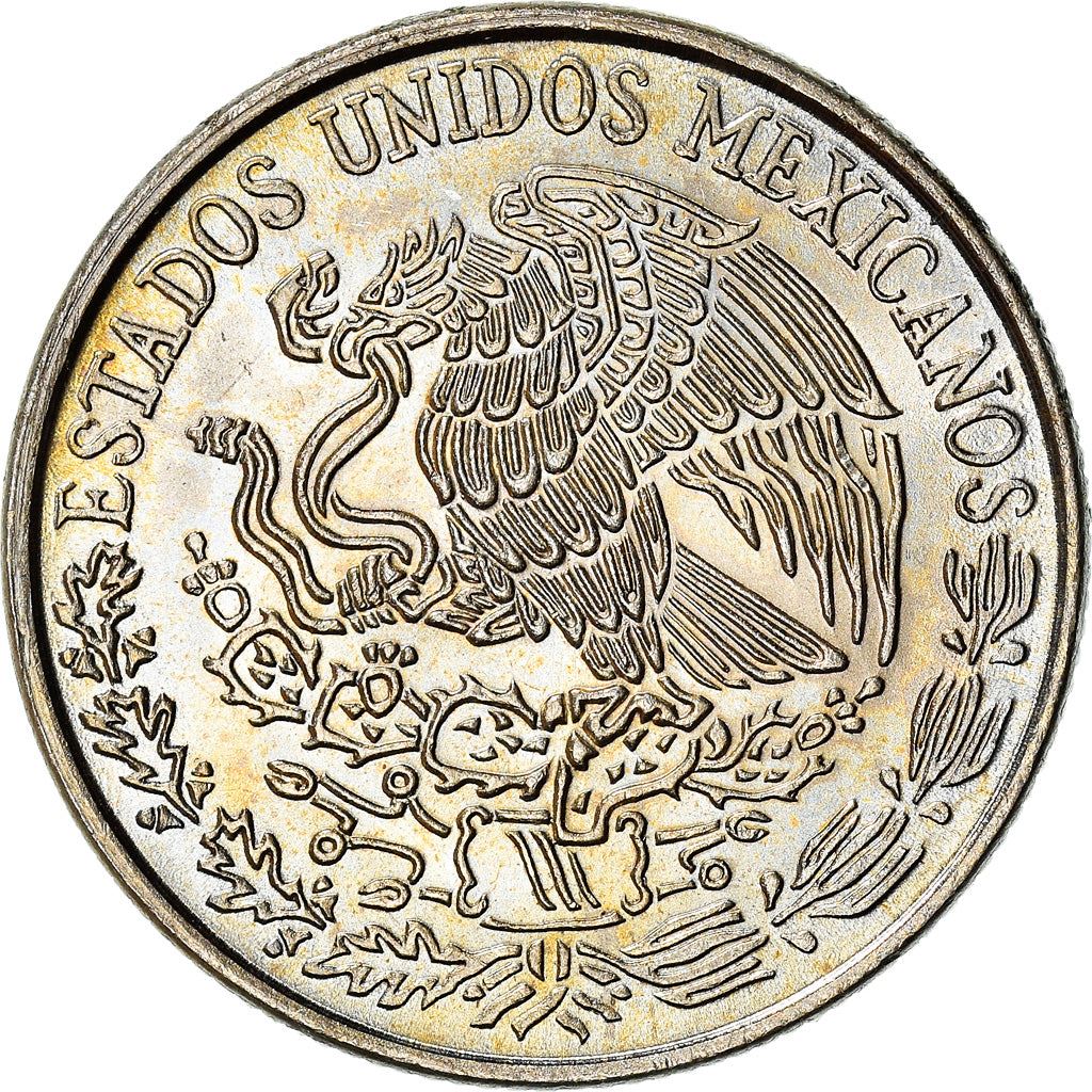 Mexico 50 Centavos |King Cuauhtemoc | Feather crown Coin | KM452 | 1970 - 1983