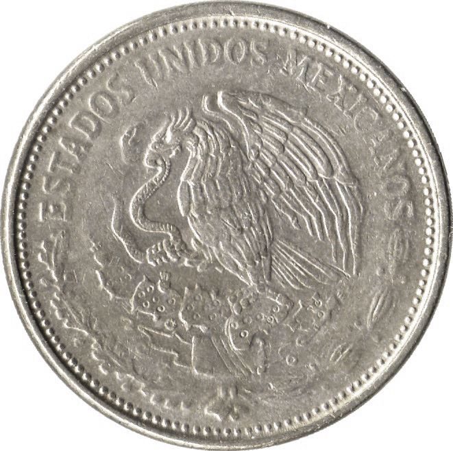 Mexico 50 Pesos | Benito Pablo Juárez García | Eagle | Shield Coin | KM495 | 1984 - 1988