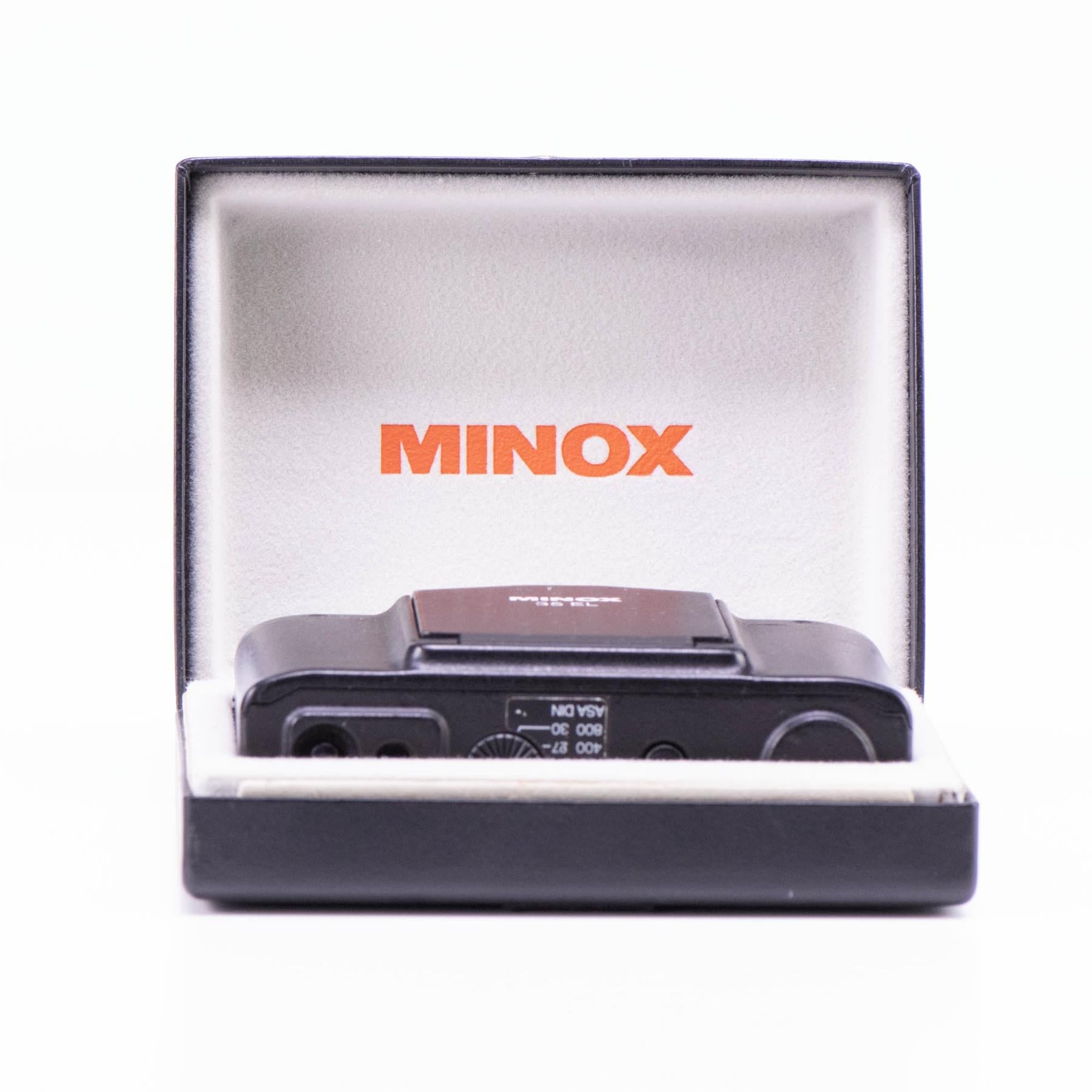 Minox 35 EL Camera |Color - Minotar 35mm f2.8 Lens | Black | Germany | 1974