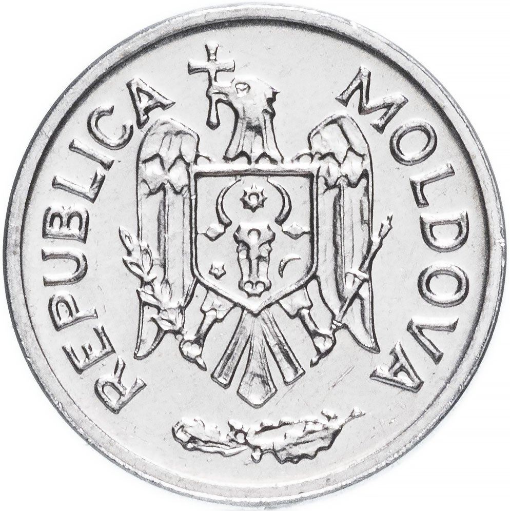 Moldova 1 Ban Coin | Eagle | KM1 | 1993 - 2017