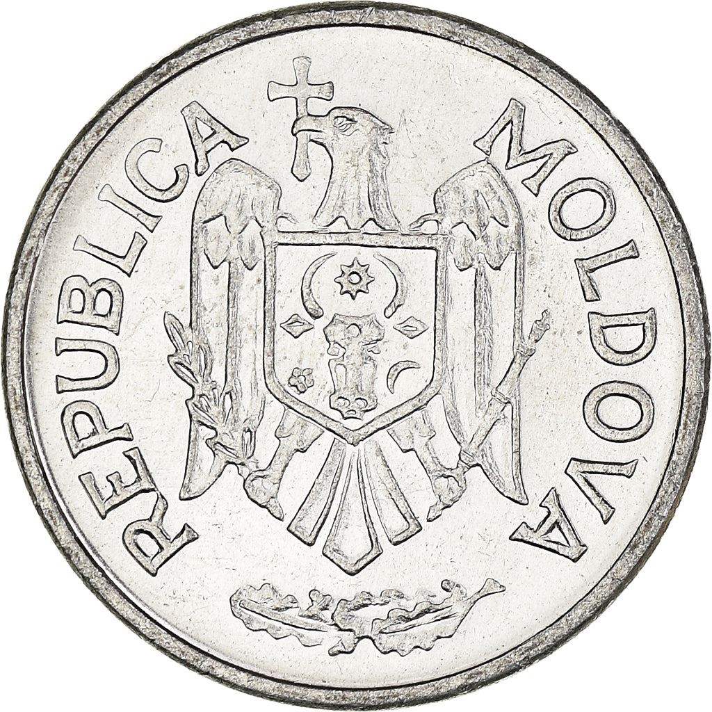 Moldova 10 Bani Coin | Eagle | KM7 | 1995 - 2020