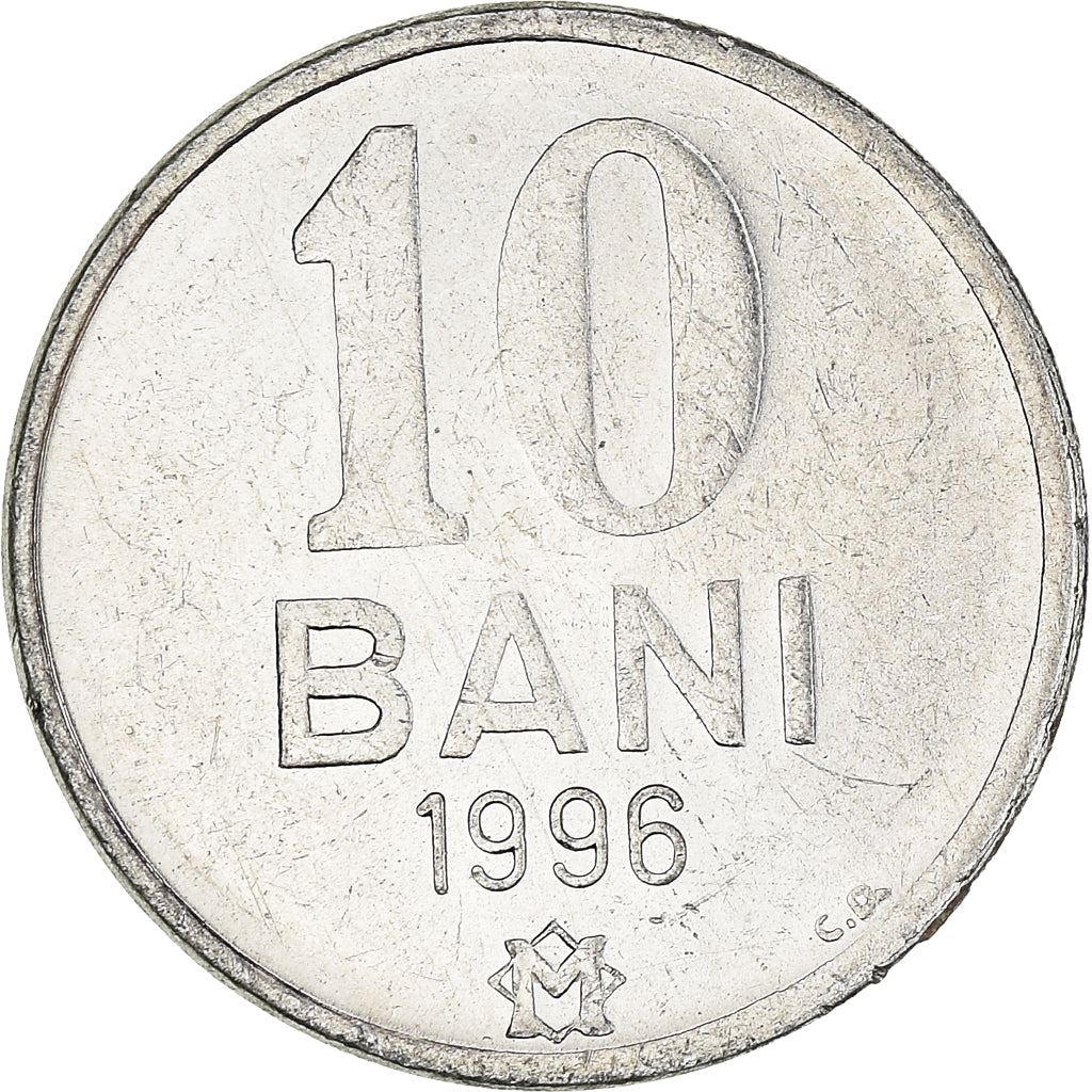 Moldova 10 Bani Coin | Eagle | KM7 | 1995 - 2020