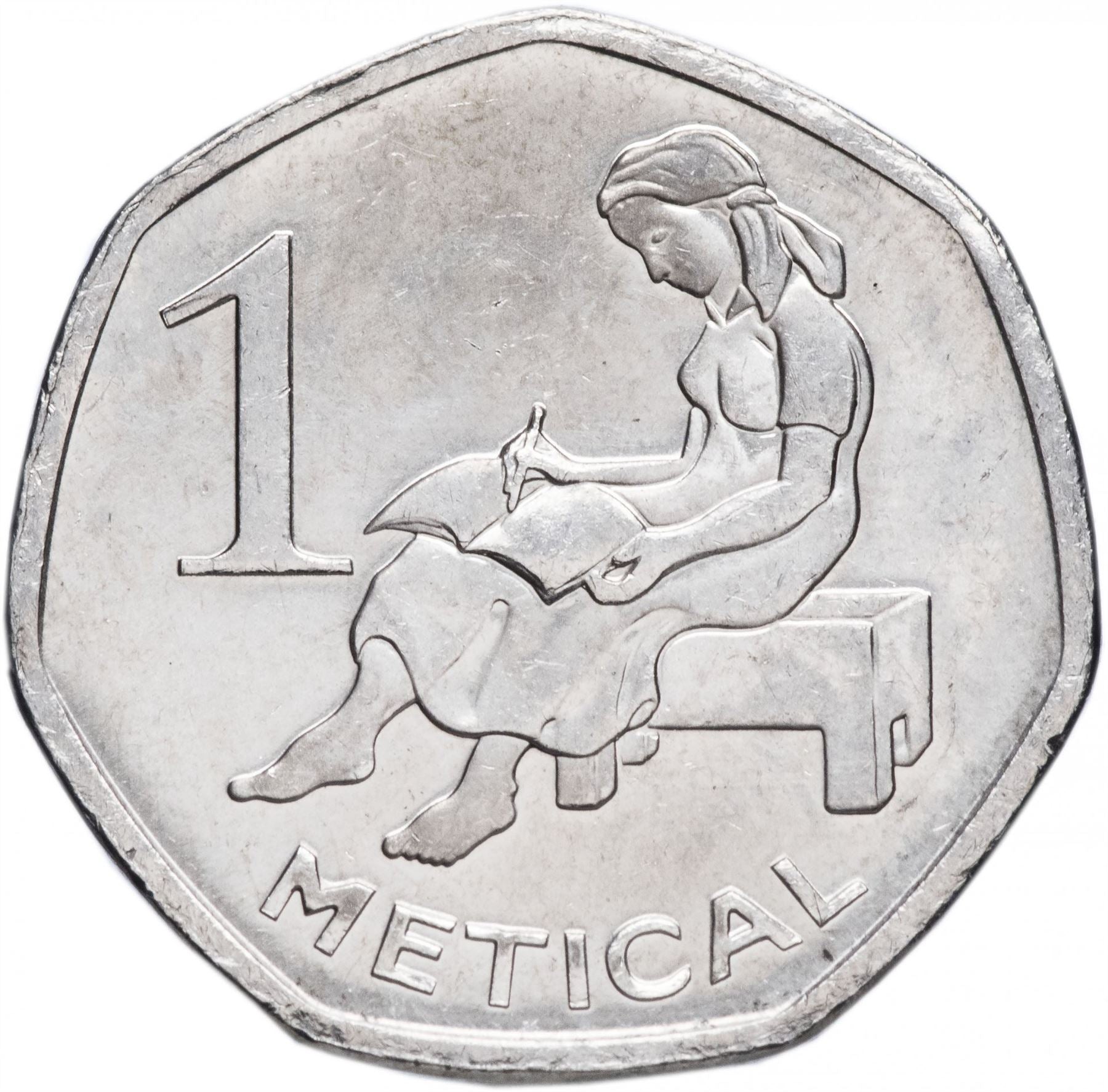 Mozambique 1 Metical Coin | Woman | KM137 | 2006 - 2019