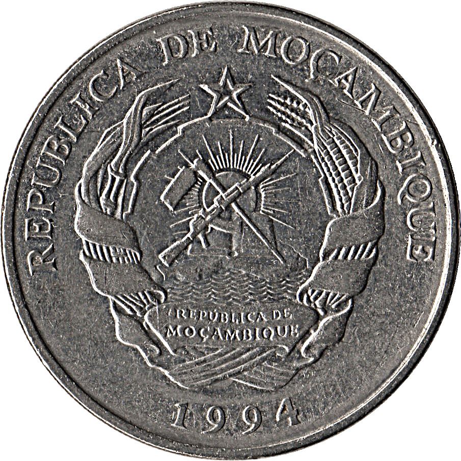 Mozambique 1000 Meticais Coin | Building | KM122 | 1994