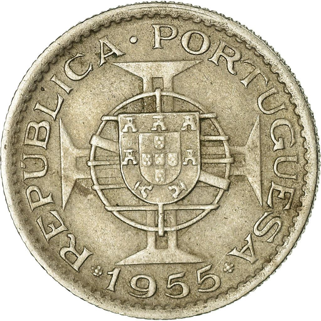 Mozambique 2,50 Escudos Coin | Military Order Of Christ | KM78 | 1952 - 1973