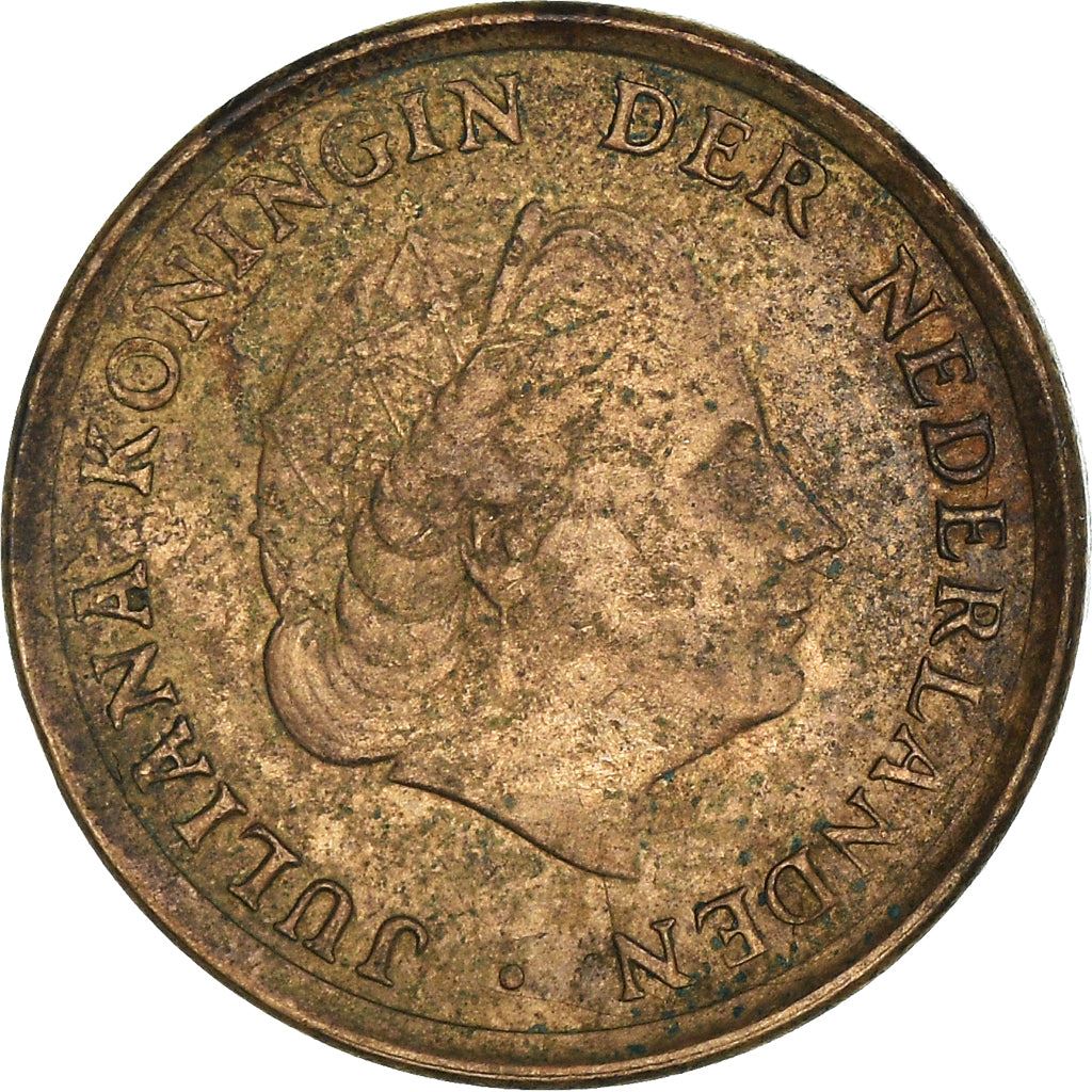 Netherlands 1 Cent Juliana | Coin KM180 1950 - 1980