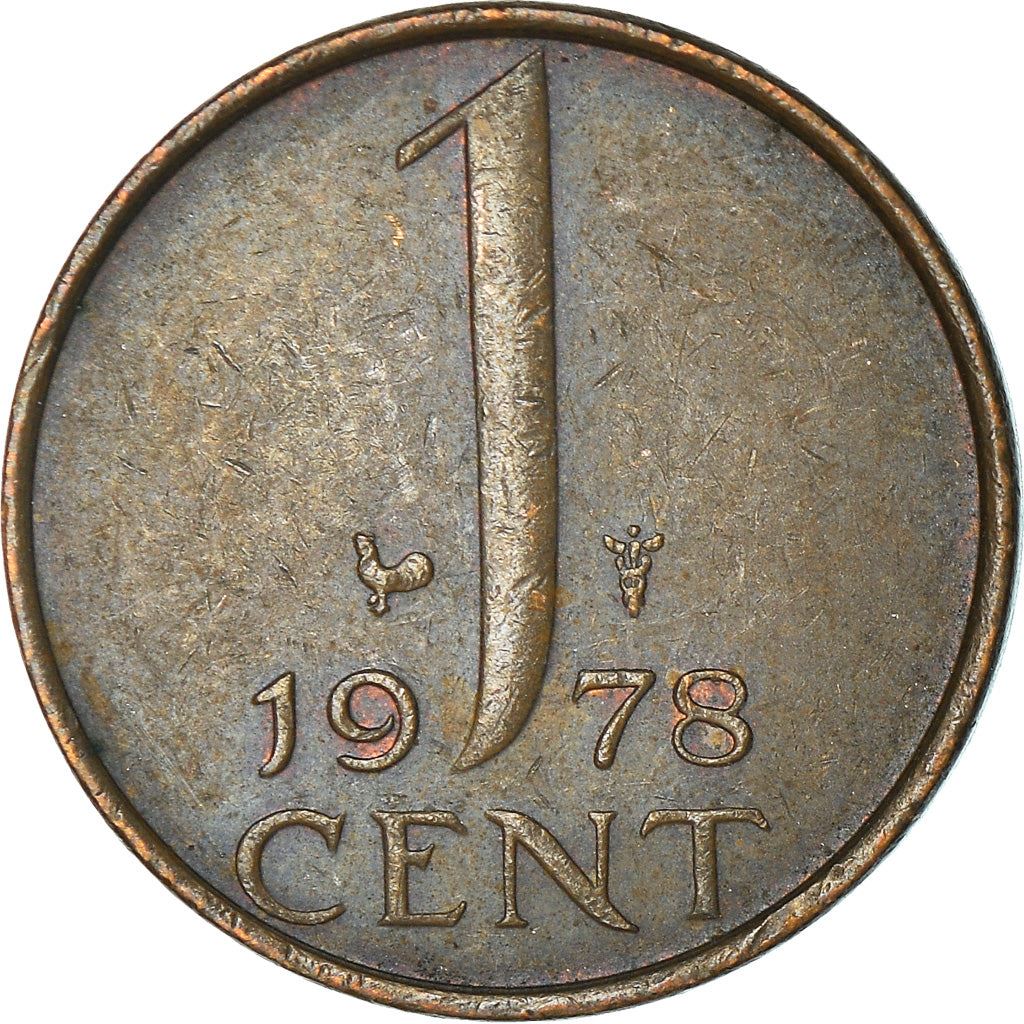 Netherlands 1 Cent Juliana | Coin KM180 1950 - 1980