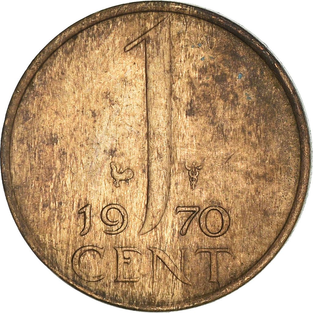 Netherlands 1 Cent Juliana | Coin KM180 1950 - 1980