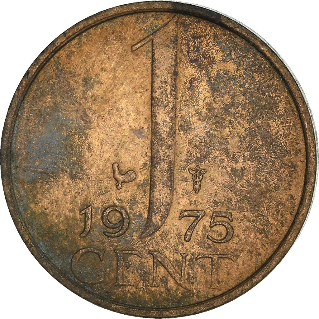 Netherlands 1 Cent Juliana | Coin KM180 1950 - 1980