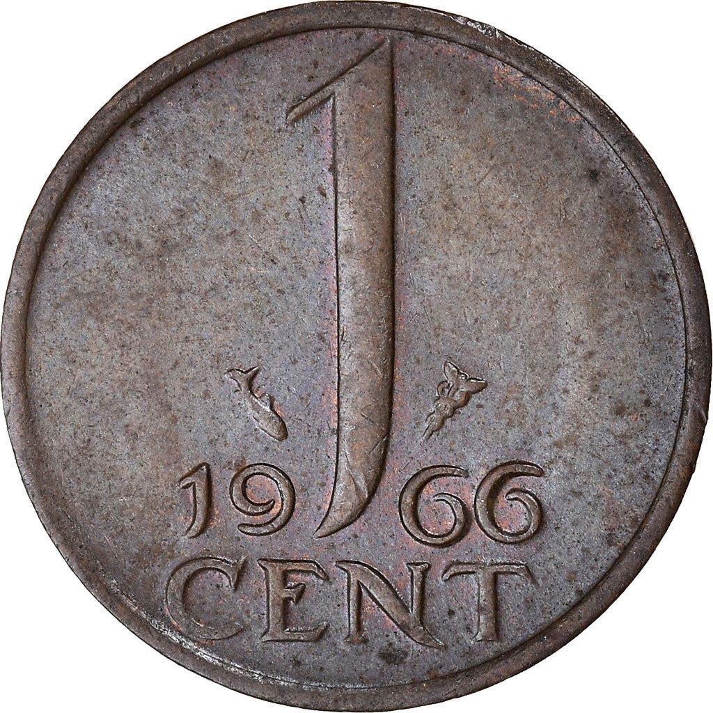 Netherlands 1 Cent Juliana | Coin KM180 1950 - 1980