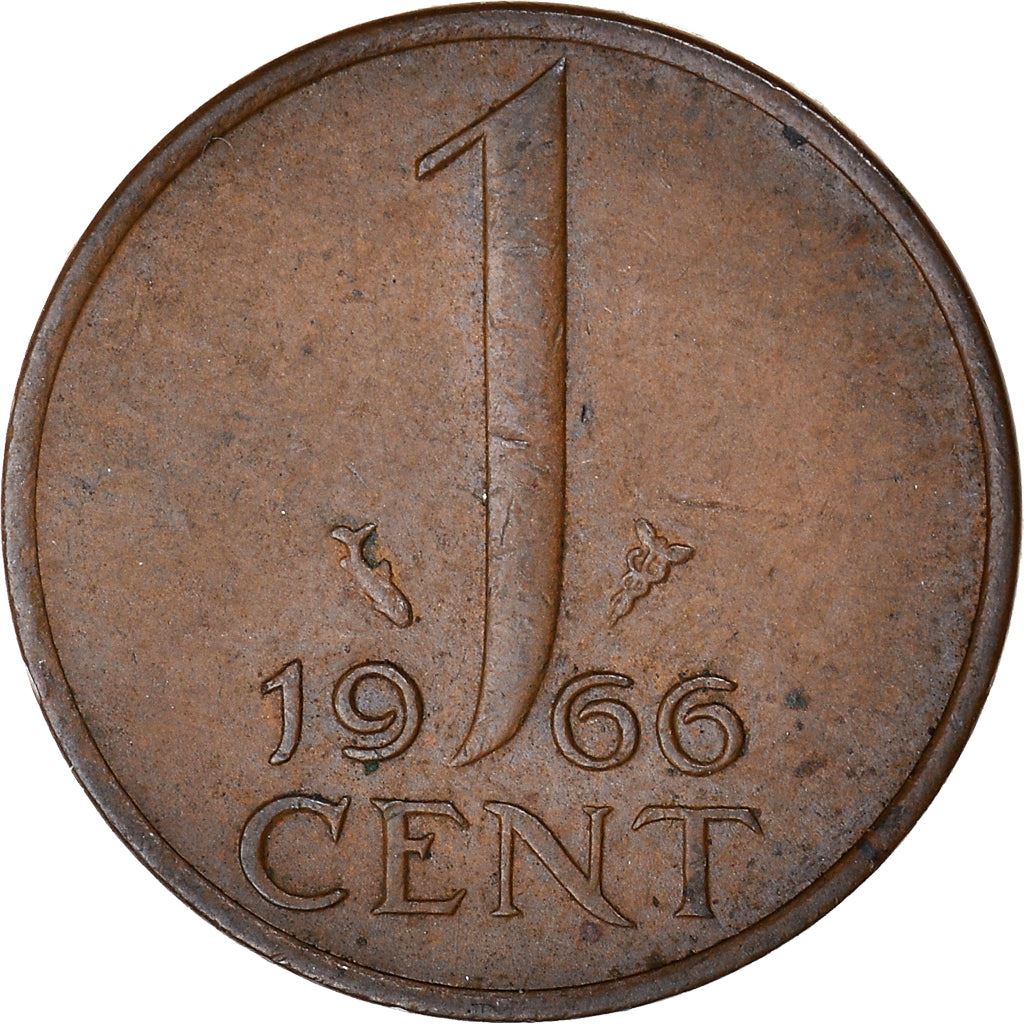 Netherlands 1 Cent Juliana | Coin KM180 1950 - 1980