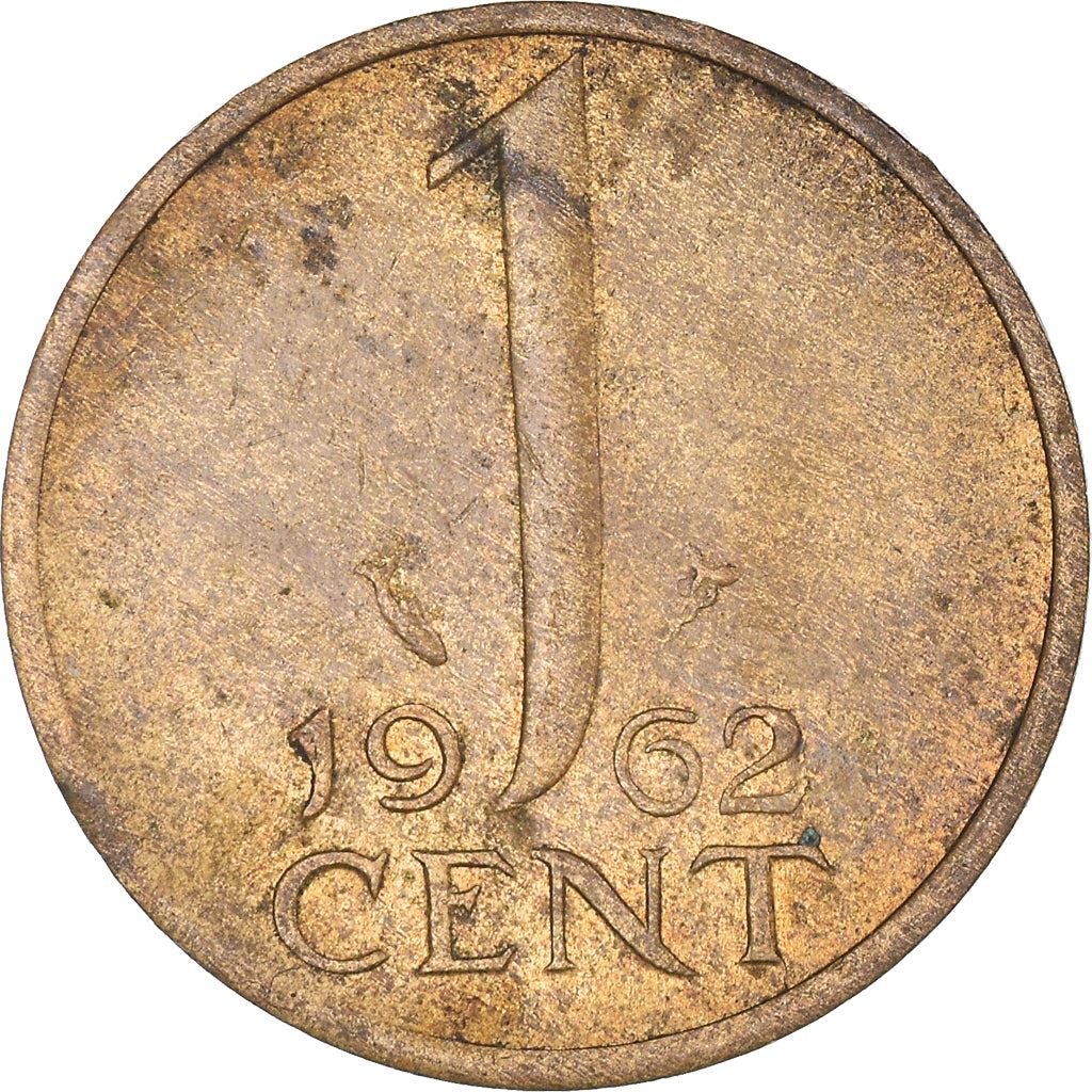 Netherlands 1 Cent Juliana | Coin KM180 1950 - 1980